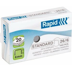 Tűzőgép kapocs RAPID Standard 26/6
