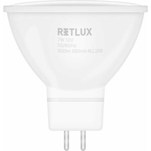 LED izzó RETLUX RLL 420 GU5.3 spot 7W 12V WW