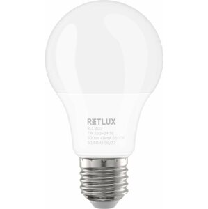 LED izzó RETLUX RLL 402 A60 E27 bulb 7W DL