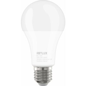 LED izzó RETLUX RLL 409 A65 E27 bulb 15W WW