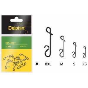 Csatlakozó Delphin Knot C-02 csomó mérete 10 db