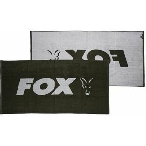 Törölköző FOX Beach Towel Green/Silver