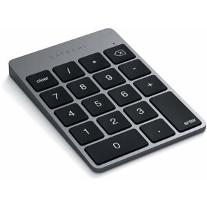 Numerikus billentyűzet Satechi Aluminum Slim Wireless Keypad - Space Gray