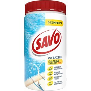 Medencetisztítás SAVO klórtabletta MINI, 0,8 kg