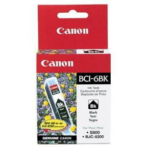Tintapatron Canon BCI6BK Fekete