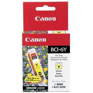 Tintapatron Canon BCI6Y sárga