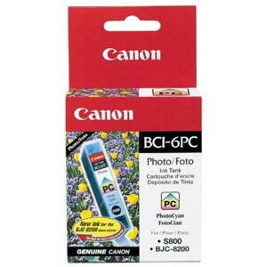 Tintapatron Canon BCI6PC foto ciánkék