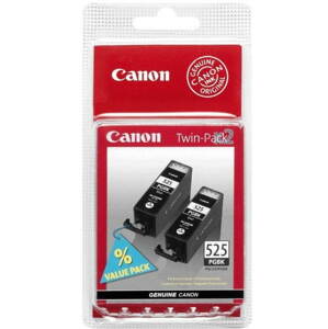 Tintapatron Canon PGI-525BK Dual Pack fekete 2 db