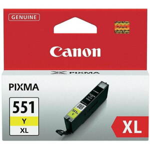 Tintapatron Canon CLI-551Y XL sárga