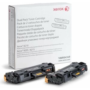 Toner Xerox 106R04349 Dualpack fekete