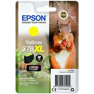 Tintapatron Epson T3794 No. 378XL sárga