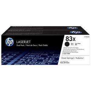 Toner HP CF283XD No. 83X 2-Pack fekete