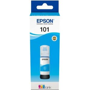 Nyomtató tinta Epson 101 EcoTank Cyan ink bottle cián