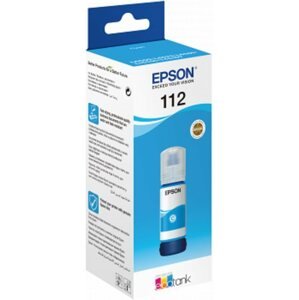 Nyomtató tinta Epson 112 EcoTank Pigment Cyan ink bottle cián