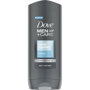 Tusfürdő Dove Men+Care Clean Comfort tusfürdő testre és arcra 400 ml