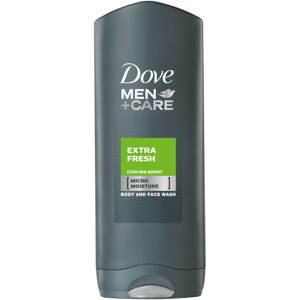 Tusfürdő Dove Men+Care Extra Fresh Body and Face Wash 400 ml