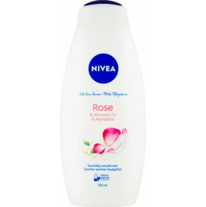 Tusfürdő NIVEA Shower Rose&Almond Oil 750 ml