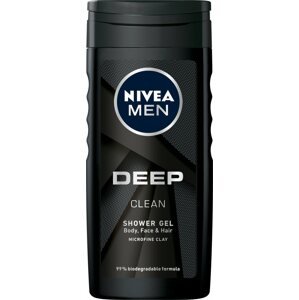 Tusfürdő NIVEA MEN Deep Clean Shower Gel 250 ml