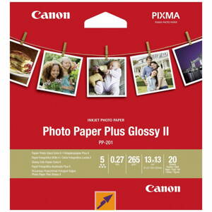Fotópapír Canon PP-201 - négyzet 13x13cm (5x5inch)