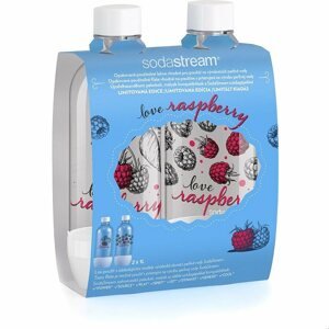 Sodastream palack SodaStream JET Love Raspberry 2x 1 L pótpalack