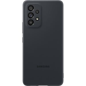 Telefon tok Samsung Galaxy A53 5G Szilikon hátlap tok fekete