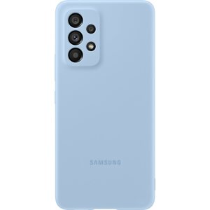 Telefon tok Samsung Galaxy A53 5G Szilikon hátlap tok világoskék
