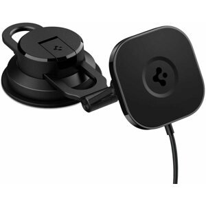 Telefontartó Spigen OneTap 3 Pro Wireless Car Charger Mount MagSafe Dashboard/Windshield ITS35W-3 Black