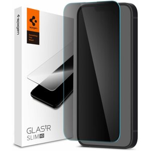Üvegfólia Spigen tR Slim HD 1 Pack FC Black iPhone 13 Pro/13/14 üvegfólia