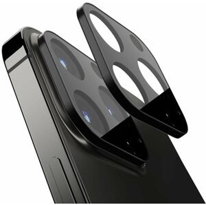 Üvegfólia Spigen tR Optik Black 2 Pack iPhone 13 Pro/13 Pro Max üvegfólia