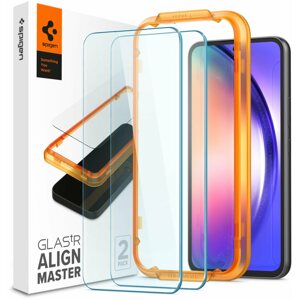 Üvegfólia Spigen Glass Align Master Clear 2 Pack Samsung Galaxy A54 5G üvegfólia
