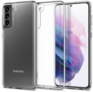 Telefon tok Spigen Ultra Hybrid Samsung Galaxy S21 átlátszó tok