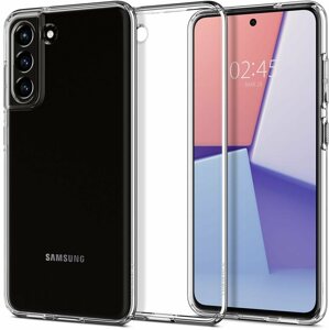 Telefon tok Spigen Liquid Crystal Samsung Galaxy S21 FE 5G átlátszó tok