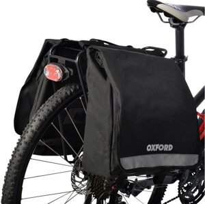 Kerékpáros táska OXFORD C20 DOUBLE PANNIER Oldaltáska (20 l űrtartalom)