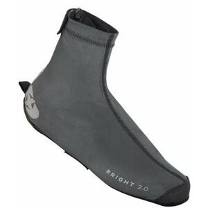 Könyök/lábszárvédő OXFORD vízálló cipővédő kerékpáros cipőkhöz és edzőcipőkhöz BRIGHT SHOES 2.0, fekete