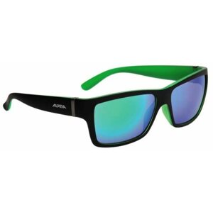 Kerékpáros szemüveg Alpina Kacey fekete matt-zöld
