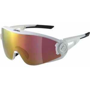 Kerékpáros szemüveg Alpina 5W1NG Q+VM white matt