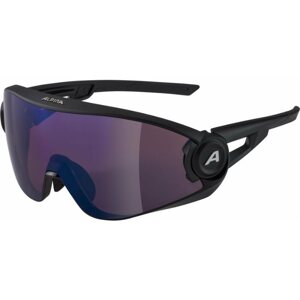 Kerékpáros szemüveg Alpina 5W1NG Q+CM black matt