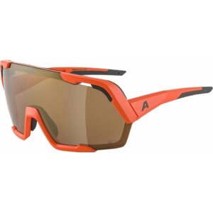 Kerékpáros szemüveg Alpina Rocket Bold Q-Lite pumkin-orange matt
