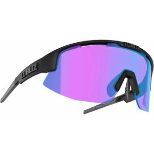 Kerékpáros szemüveg BLIZ - MATRIX NANO OPTICS Nordic Light Matt Black Violet w Blue Multi Cat.2 - 52104-14N