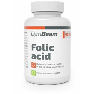 Folsav GymBeam Folsav (B9-vitamin), 90 tabletta