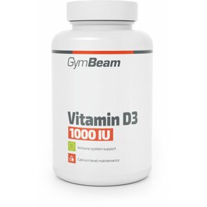 D-vitamin GymBeam D3-vitamin 1000 IU, 120 kapszula