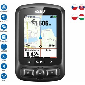 GPS navigáció iGET CYCLO C250 GPS navigáció