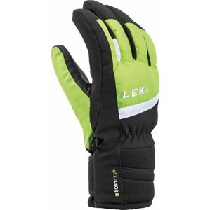 Síkesztyű Leki Max Junior black-lime-white