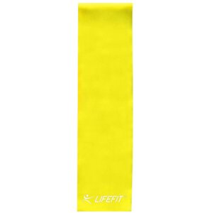 Erősítő gumiszalag LifeFit Flexband 0,45, sárga