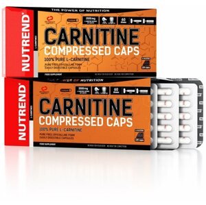 Zsírégető Nutrend Carnitine Compressed Caps, 120 kapszula