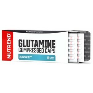 Aminosav Nutrend Glutamine compressed caps, 120 kapszula