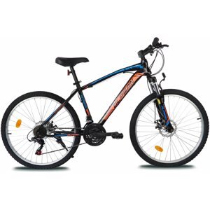 Mountain bike Forever 26" fekete/narancsszín