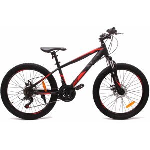 Gyerek kerékpár OLPRAN XC 240 24" S fekete/piros