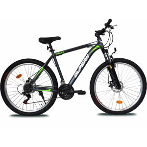 Mountain bike OLPRAN 27.5 Drake SUS full disc fekete/zöld