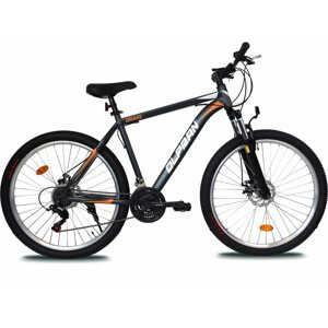 Mountain bike OLPRAN 27.5 Drake SUS full disc fekete/narancs